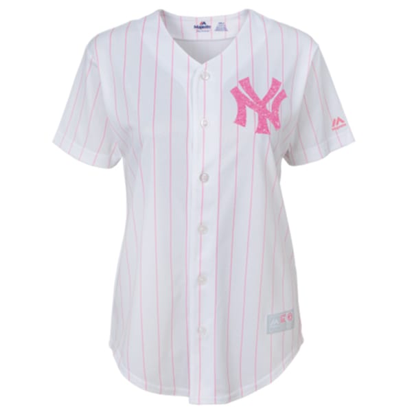 NEW YORK YANKEES Girls' Pink Jersey