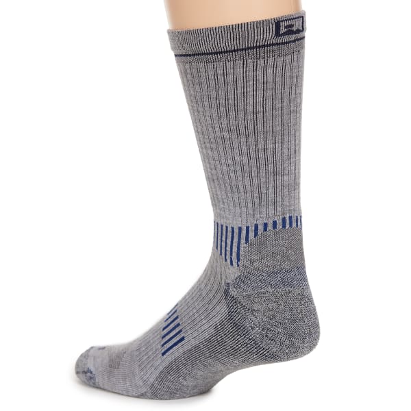 EMS Men's Fast Mountain Lightweight Coolmax Crew Socks, Grey