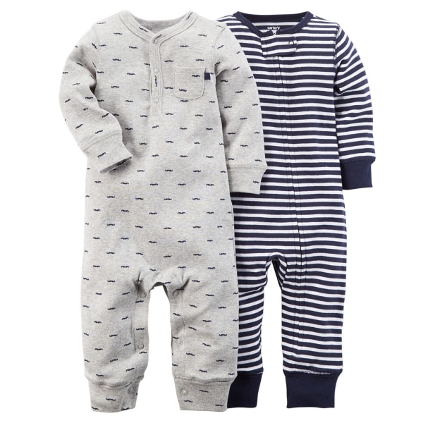 CARTER'S Baby Boys' 2-Pack Jumpsuits