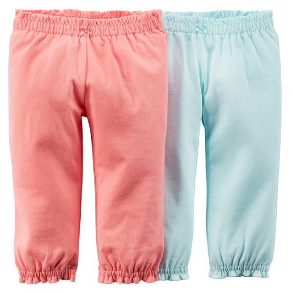 CARTERS Infant Girls' Essential 2-Pack Pants