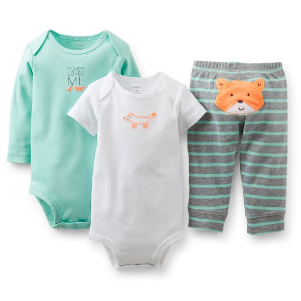 CARTER'S Infant Boys' Bodysuit and Pant Set, 3-Piece