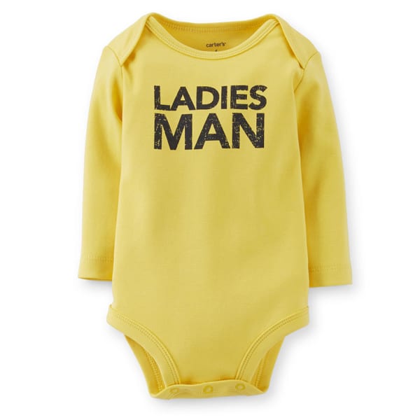 CARTER'S Infant Boys' Ladies Man Bodysuit