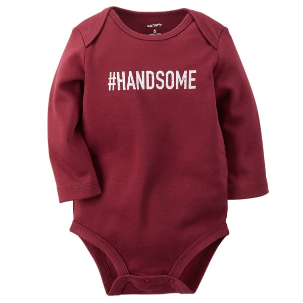 CARTER'S Infant Boys' #Handsome Bodysuit