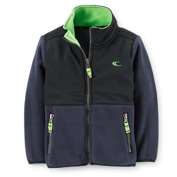 CARTER'S Toddler Boys' Microfleece Athletic Jacket