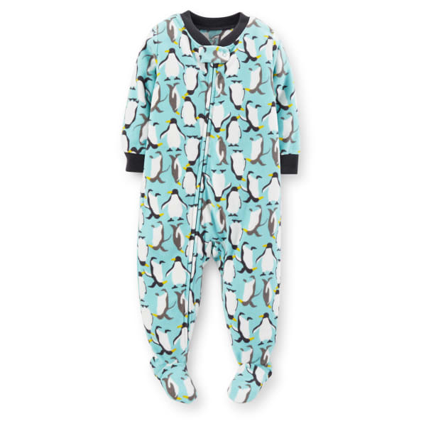 CARTER'S Toddler Boys' 1-Piece Microfleece PJs