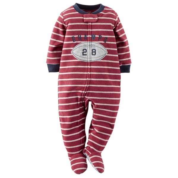 CARTER'S Baby Boys' 1-Piece Fleece PJs