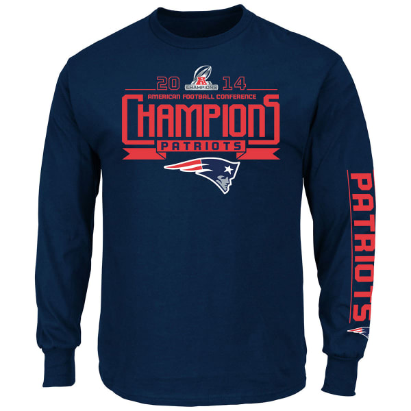 NEW ENGLAND PATRIOTS Men's Advancing Win VII Long-Sleeve Tee - PREMIER