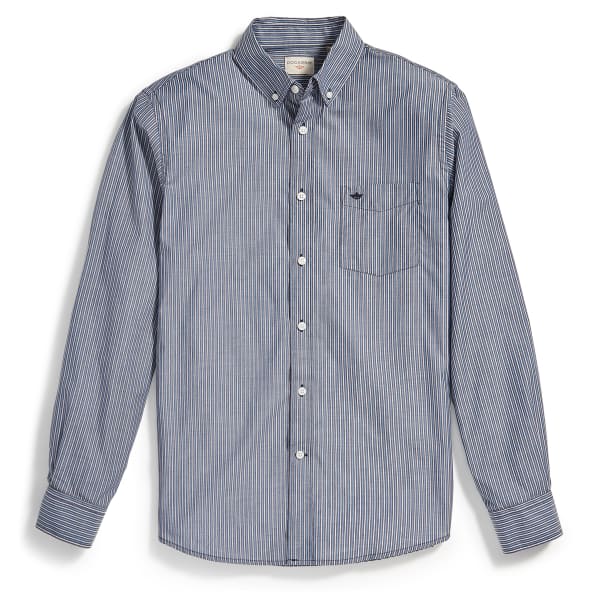 DOCKERS Men's Striped Woven Shirt