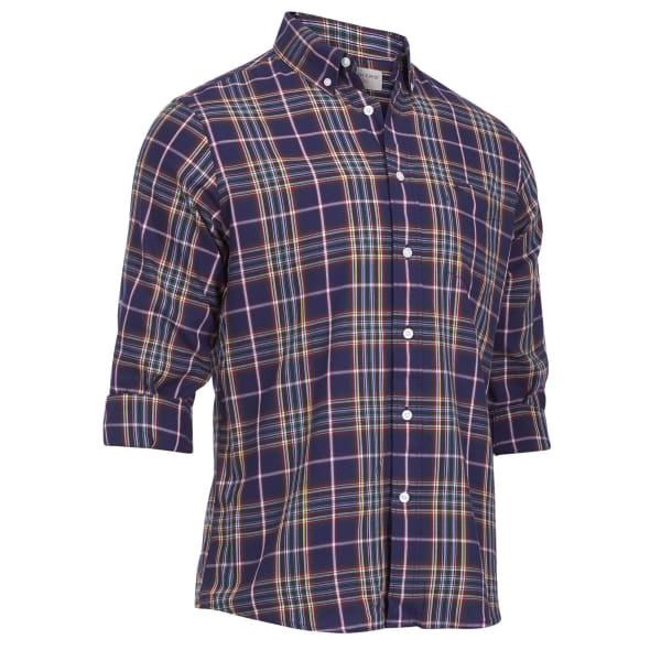 DOCKERS Men's Holiday Plaid Woven Shirt