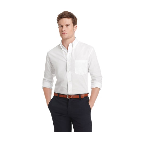 IZOD Men's Essential Solid Woven Shirt