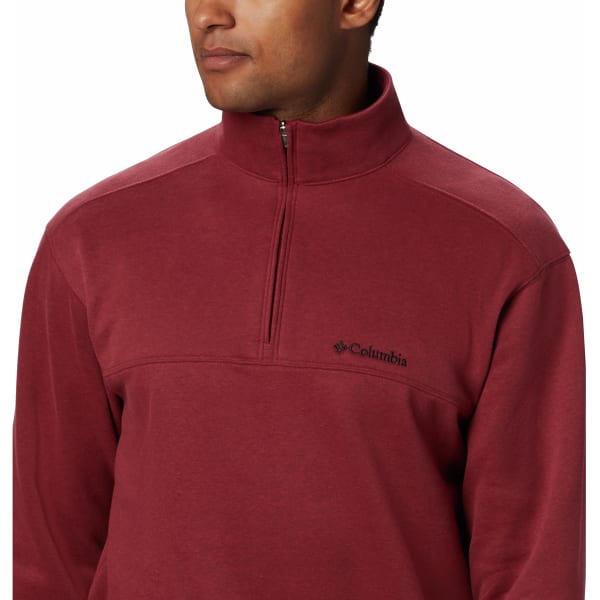 COLUMBIA Men's Hart Mountain Quarter Zip Pullover Sweatshirt