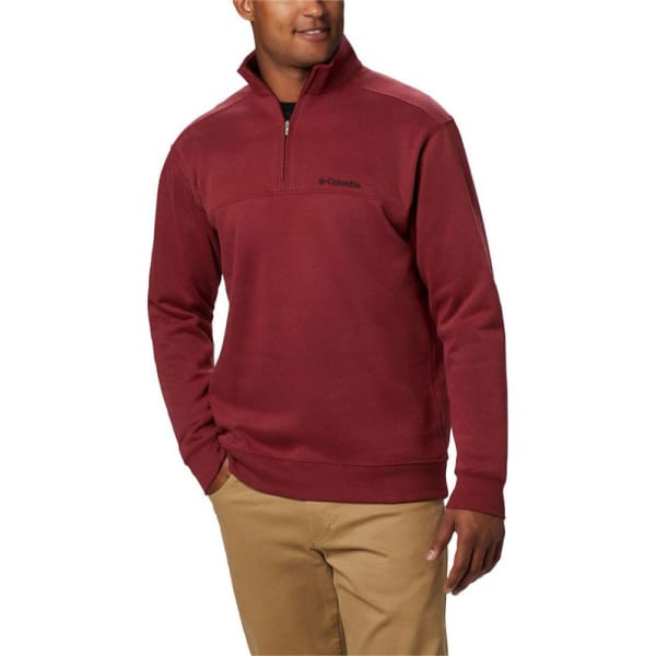 COLUMBIA Men's Hart Mountain Quarter Zip Pullover Sweatshirt