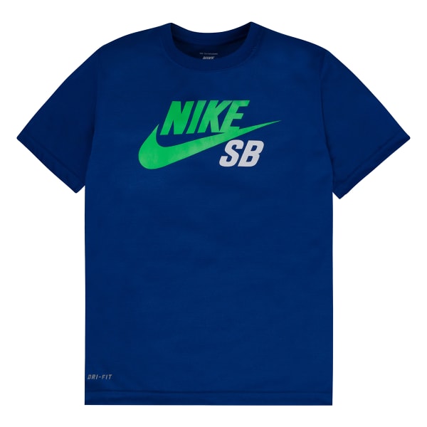 NIKE SB Boys' Short-Sleeve Logo Tee