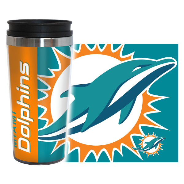 MIAMI DOLPHINS Hype Travel Tumbler