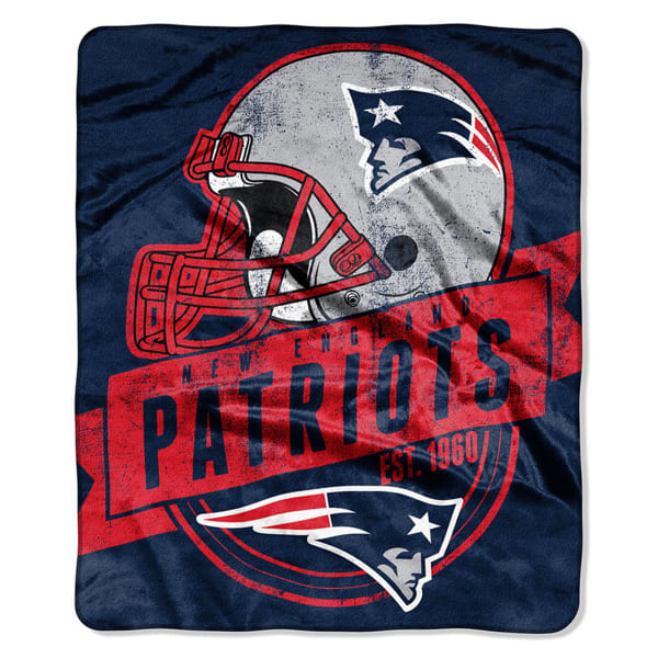 NEW ENGLAND PATRIOTS Raschel Blanket