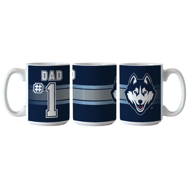 UCONN HUSKIES #1 Dad Mug