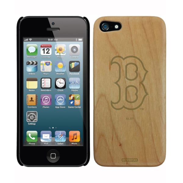 COVEROO Boston Red Sox Wood Bat iPhone Case