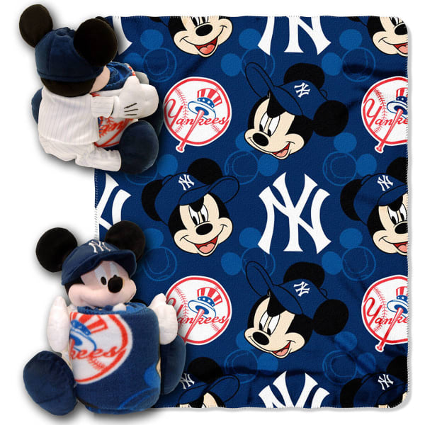 NEW YORK YANKEES Mickey Mouse Blanket Set