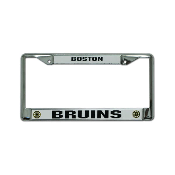 RICO INDUSTRIES/TAG EXPRESS Boston Bruins Chrome License Plate Frame