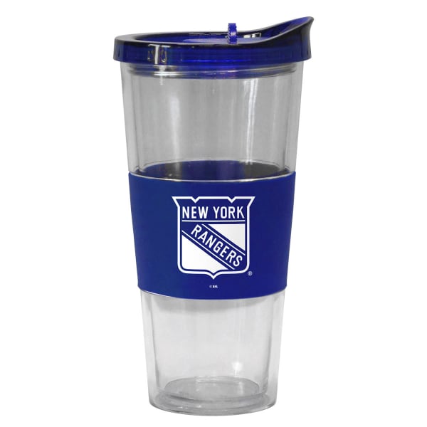 NEW YORK RANGERS Slider Top Tumbler Compatible with Propeller Straw