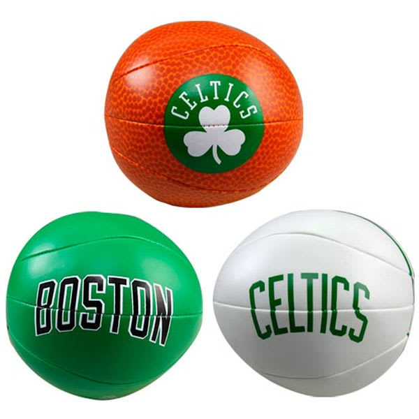 BOSTON CELTICS 3 Point Shot Softee Basketballs, 3-Pack