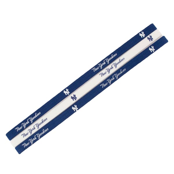 NEW YORK YANKEES Elastic Headband, 3-Pack