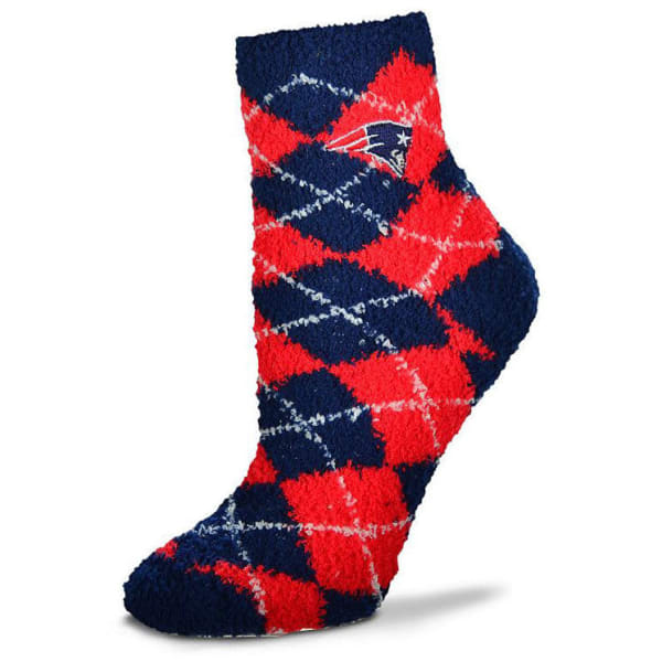 NEW ENGLAND PATRIOTS Men's Argyle Sleep Socks