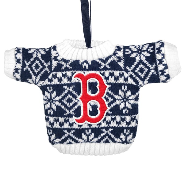 BOSTON RED SOX Knit Sweater Ornament