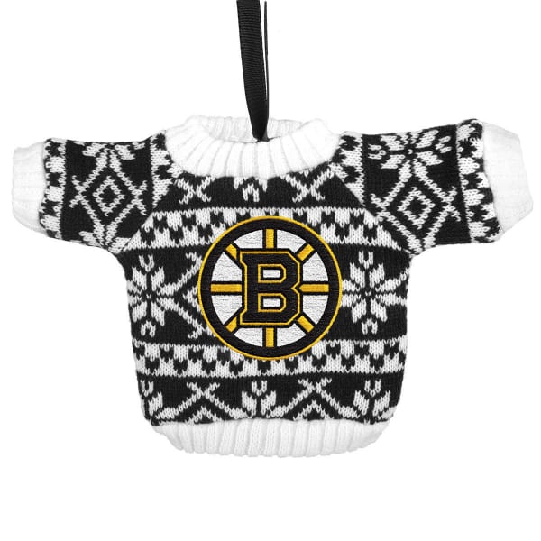 BOSTON BRUINS Knit Sweater Ornament