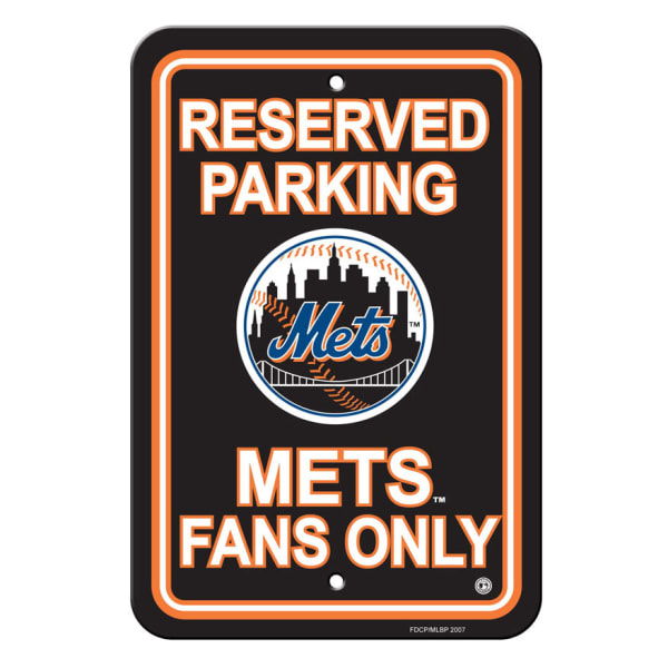 NEW YORK METS Parking Sign