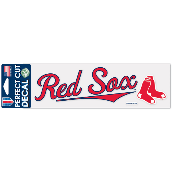 BOSTON RED SOX 3x10 Car Decal