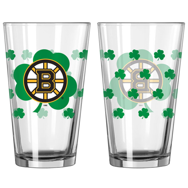 BOSTON BRUINS St. Patrick's Day Pint Glass