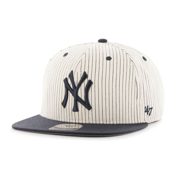 NEW YORK YANKEES '47 Woodside Pinstripe Snapback Hat