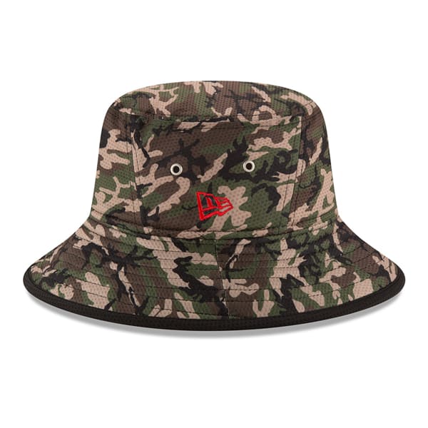 BOSTON RED SOX Camo Team Bucket Redux Hat