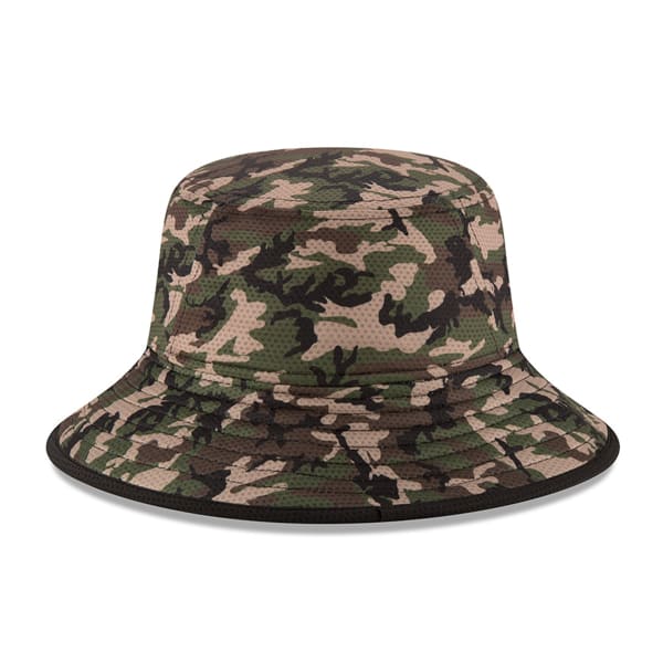 BOSTON RED SOX Camo Team Bucket Redux Hat