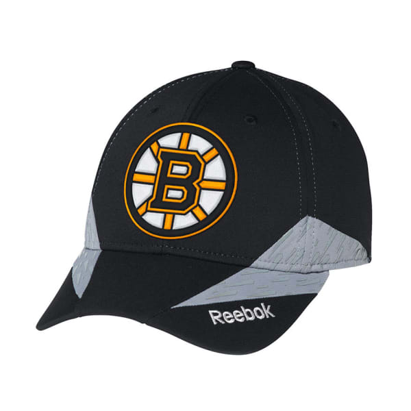 BOSTON BRUINS Practice Black & Gray Flex Fit Hat