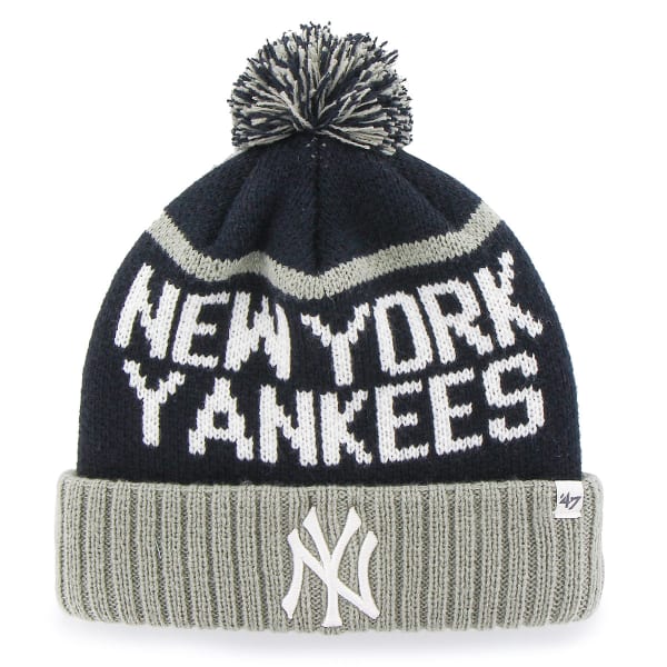 NEW YORK YANKEES Linesman Pom Beanie