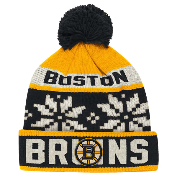 BOSTON BRUINS Nordic Pom Beanie