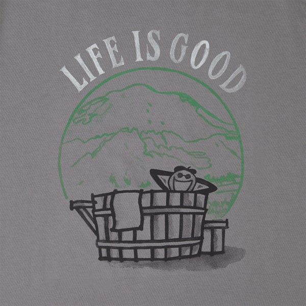 LIFE IS GOOD Men's Hot Tub Jake Crusher Tee