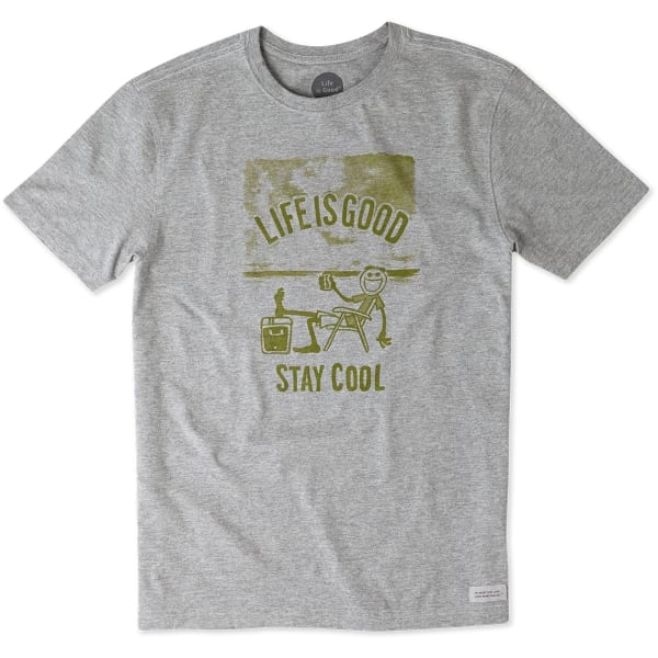 LIFE IS GOOD Men's Stay Cool Crusher Tee