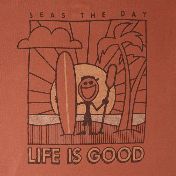 LIFE IS GOOD Men's Seas The Day Crusher Tee