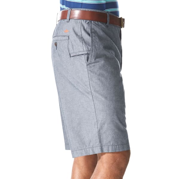 DOCKERS Men's Flat Front Perfect Shorts