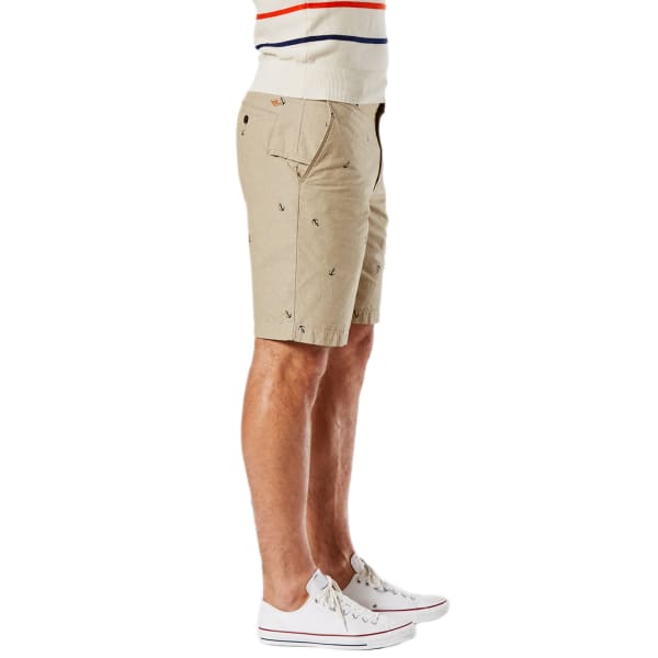 DOCKERS Men's Pismo Anchor Perfect Flat-Front Shorts