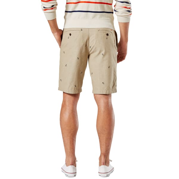 DOCKERS Men's Pismo Anchor Perfect Flat-Front Shorts