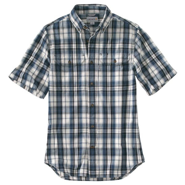 CARHARTT Men's Fort Plaid Short-Sleeve Shirt