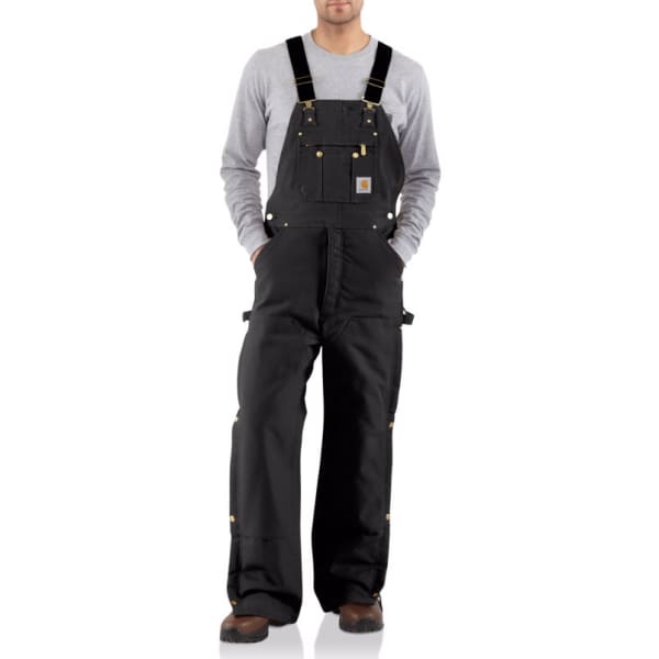 CARHARTT Men's R02 Quilt-Lined Duck Bib Overalls