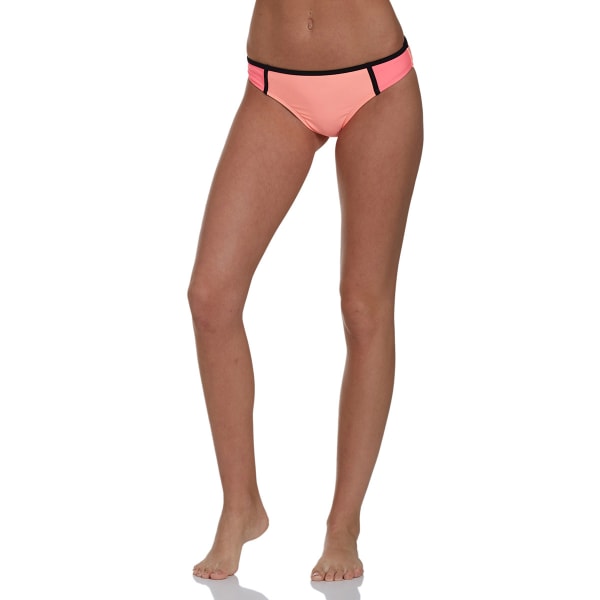 IN MOCEAN Juniors' Neon Colorblock Bikini Bottoms