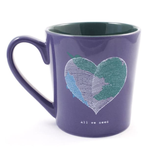 LIFE IS GOOD Everyday Heart Mug