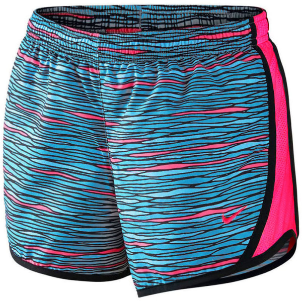 NIKE Big Girls' Dry Tempo Printed Running Shorts