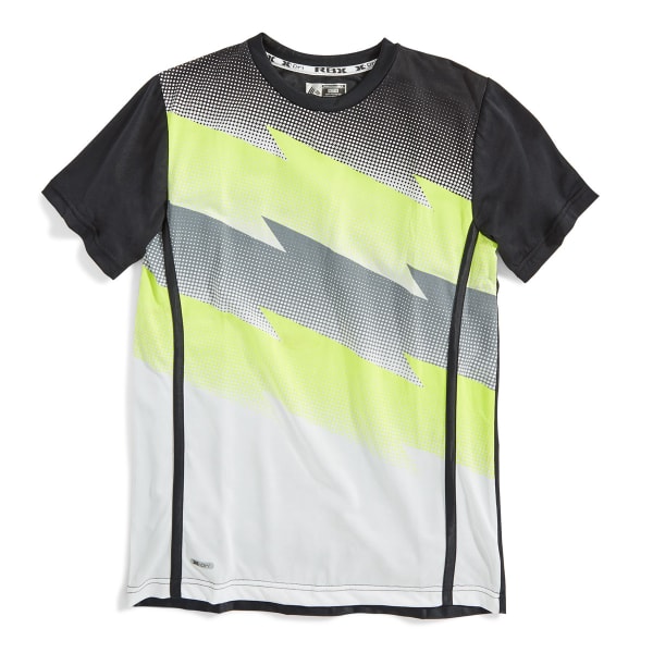 RBX Boys' Lightning Bolt Screen Print Tee